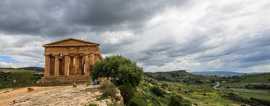 Rundreise durch Sizilien - Griechische Tempel in Agrigento